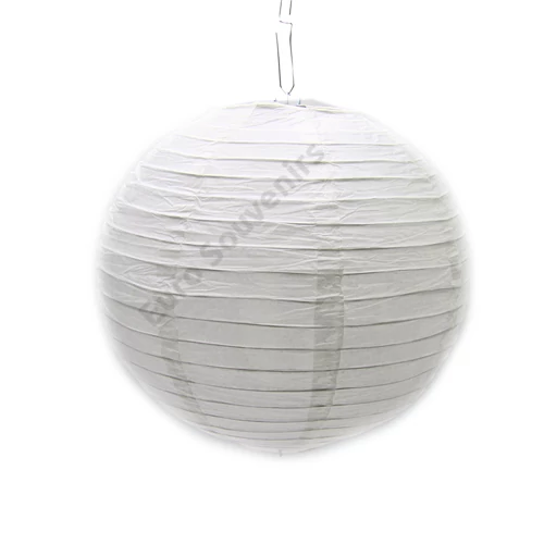 LAMPION 1/500 FEHÉR 25 CM
