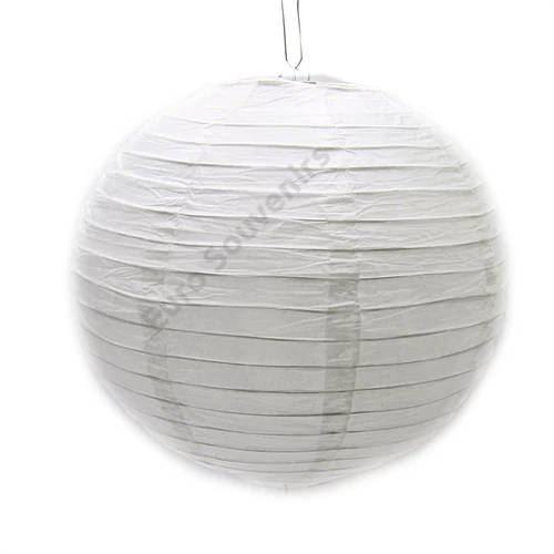 LAMPION 1/500 FEHÉR 30 CM