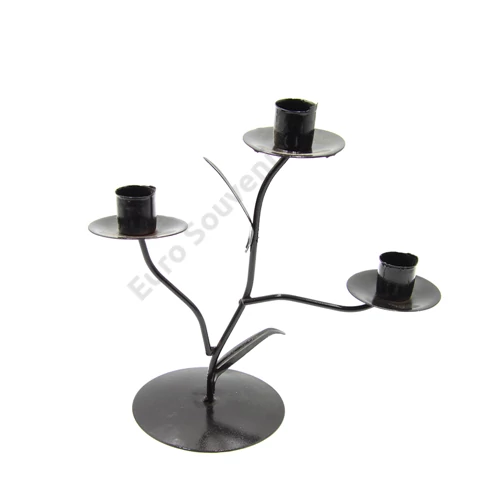 GYERTYATARTÓ 3 ÁGÚ 1/100 21 cm