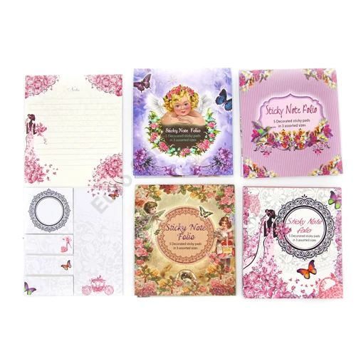 NOTESZ STICKY NOTES 4 FÉLE 12/600 14x12.5 cm.