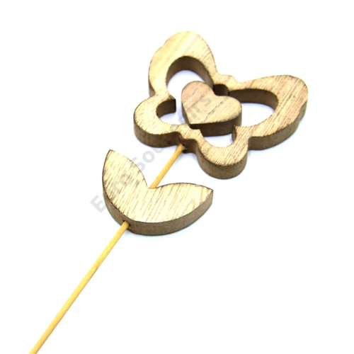 PÁLCÁS LEPKE NATÚR 12/720, 7,5x30cm