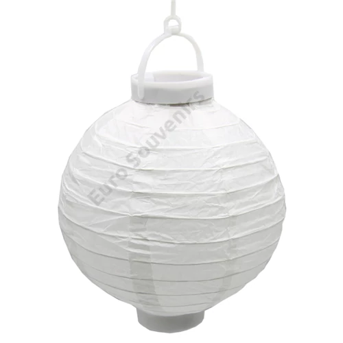 LAMPION LEDES 1/200 FEHÉR 20 CM
