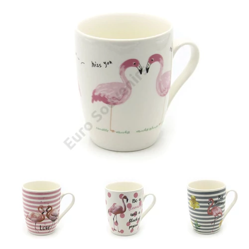 BÖGRE FLAMINGÓS 4 FÉLE 12/72 10.5x9.5 cm