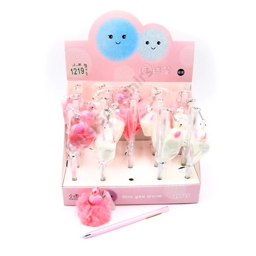 TOLL  POM-POM FLAMINGÓS 20/720 16,5CM 2 SZÍNBEN