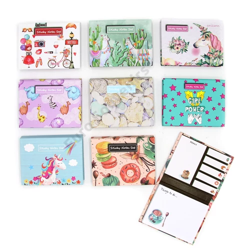 NOTESZ STICKY NOTES 1/240 8 FÉLE 11x8,5 cm