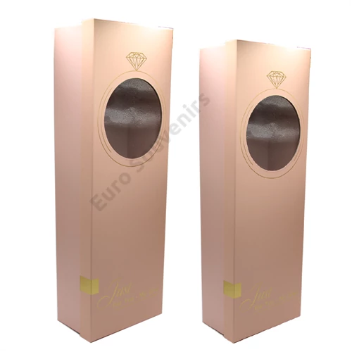 PAPÍRDOBOZ 2 DB 1/12 61x21,5x13; 59x20x11,5 cm RÓZSASZÍN