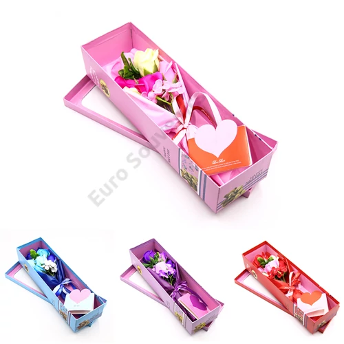 SZAPPANRÓZSA CSOKOR 1/100 DOBOZBAN 36,5x11x7,5 CM 4  SZÍNBEN