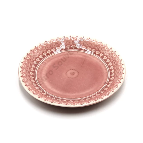 TÁNYÉR 20 cm 6/30 BORDÓ