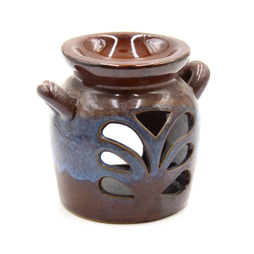 AROMALÁMPA 6/60 9x9x11 cm BARNA-KÉK