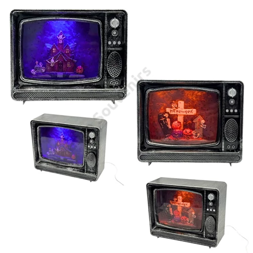 TV LEDES HALLOWEEN, HANGOT ADÓ 1/6 19,5x25 cm 2 SZÍNBEN