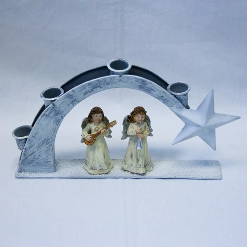 ADVENTI DÍSZ 6/24 KÉT ANGYALOS