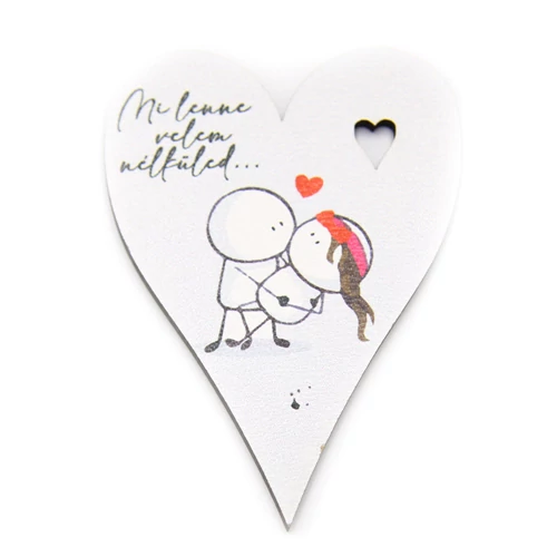 FRANCIA SZÍV- ŐRÜLT SZERELEM 8,5 cm