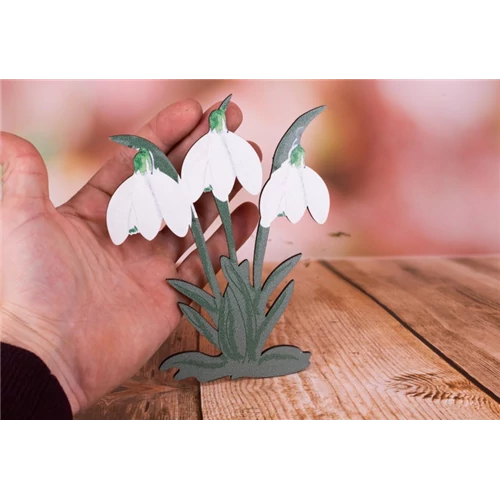 HÓVIRÁG CSOKOR FÁBÓL 16 cm