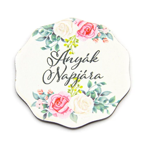FA TÁBLÁCSKA - ANYUNAK SZERETETTEL 6 cm