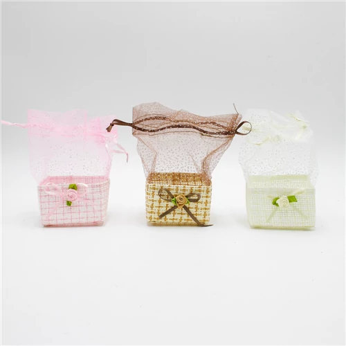 KOSÁRKA 6/600 ORGANZÁS 6x6x4 cm.