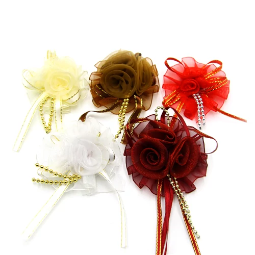 ORGANZA VIRÁG 100/5000 6 cm
