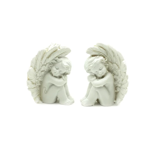 ANGYAL FEHÉR 4/480  4x5,5 cm 2 FÉLE