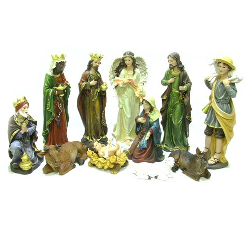 BETLEHEM FIGURÁK 58 cm/ 5 DB, 38 cm/ 2 DB, 18 cm/ 2 DB, 15 cm, 12 cm