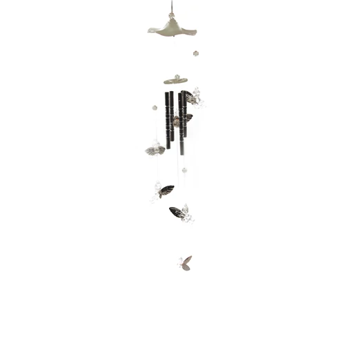 SZÉLCSENGŐ ANGYALOS 1/240 ARANY,EZÜST 66 cm