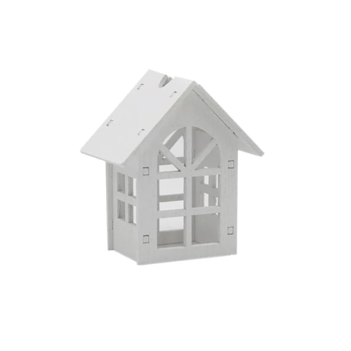 FAHÁZIKÓ FEHÉR 6 db 1/120 6.5x5,6 cm ÚJ 1/432