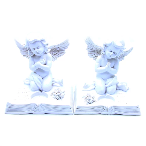 ANGYAL MÉCSESTARTÓVAL 1/24 16x14 cm 2 FÉLE