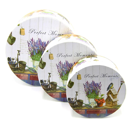 PAPÍRDOBOZ 3 DB KEREK 1/30 20,5x11,5cm, 16x9cm, 13,5x7cm
