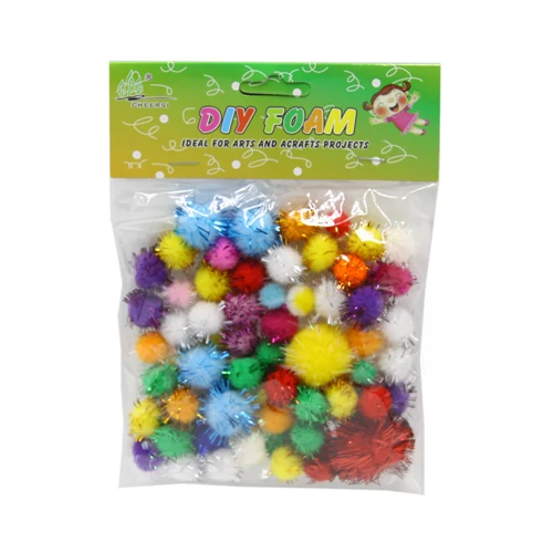 POMPOM SZÍNES vegyes 15 gr. 30/600