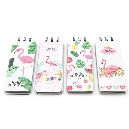 NOTESZ FLAMINGÓS 4 féle 20/400 14.5x4x1 cm