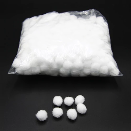 POMPOM FEHÉR 1/50 1 cm.