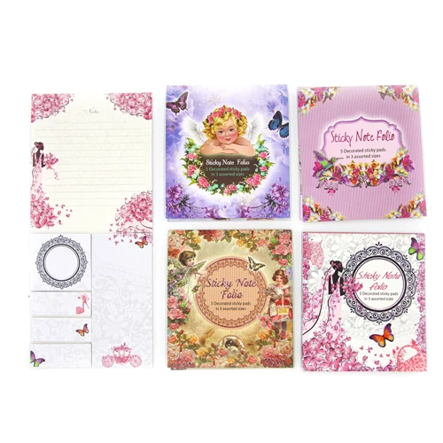 NOTESZ STICKY NOTES 4 FÉLE 12/600 14x12.5 cm.