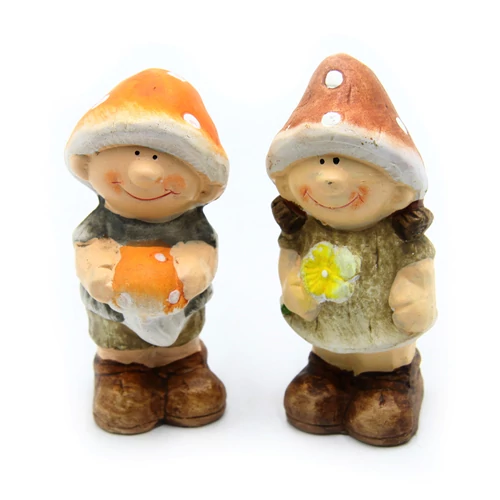 GOMBA FIGURA 2 féle 8/128 10x4,5x5 cm