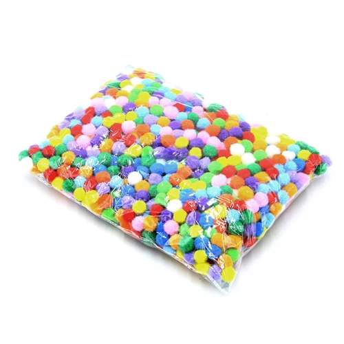 POMPOM  VEGYES SZIN 1/100 1CM