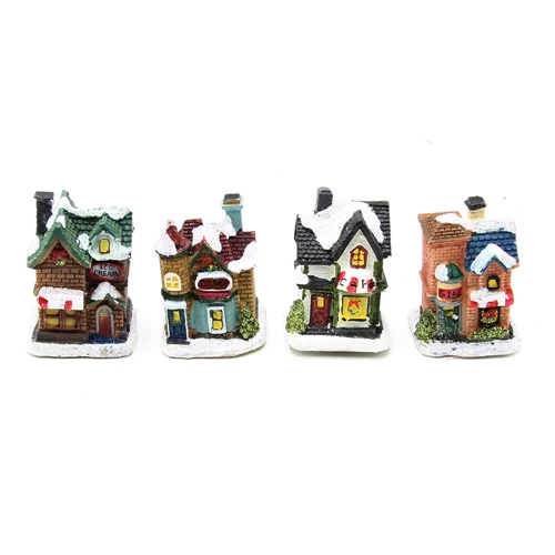 HÁZIKÓ LEDES 12/24/96 4 féle 8x5.5x4.5 cm