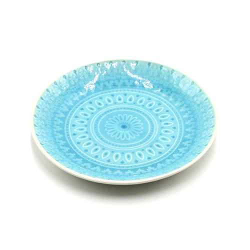 TÁNYÉR 21 cm 6/30 KÉK 
