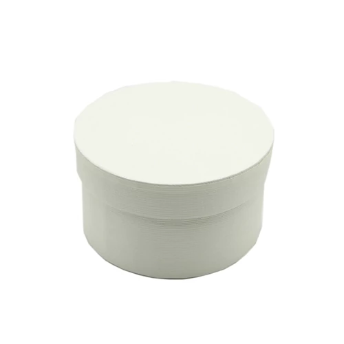 PAPÍRDOBOZ KEREK 4/96 14x8 cm KRÉM