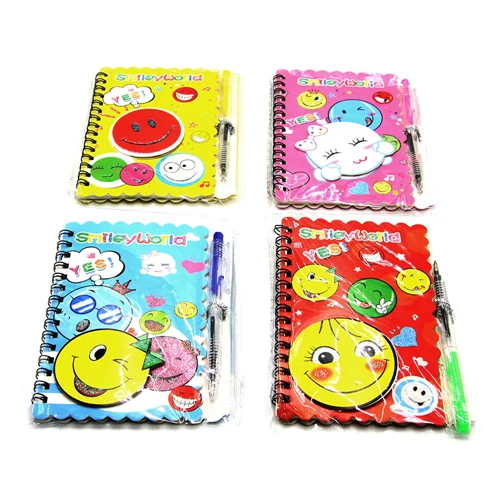 NOTESZ SMILEYS TOLLAL 12/720 4 FÉLE  10x15 CM