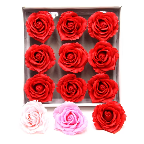 SZAPPANRÓZSA SZÍV 9 DB 1/32 3 SZÍNBEN 10X12,5 cm