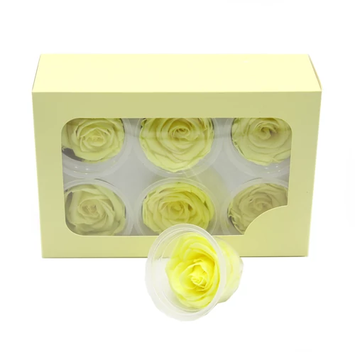 ÖRÖKRÓZSA 6 DB SÁRGA 5X6CM