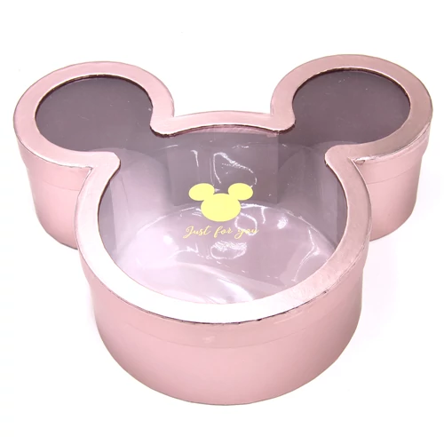 PAPÍRDOBOZ MICKEY 1/20 34x30x10 cm ROSEGOLD