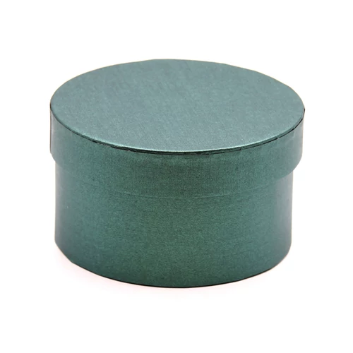 PAPÍRDOBOZ KEREK 4/96 14x8 cm ZÖLD