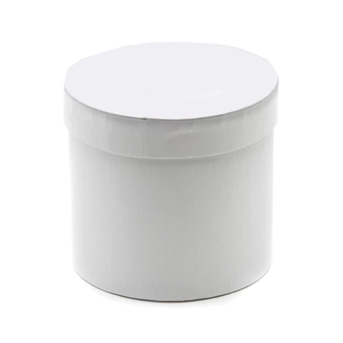 PAPÍRDOBOZ HENGER 4/96 12x11,7 cm FEHÉR