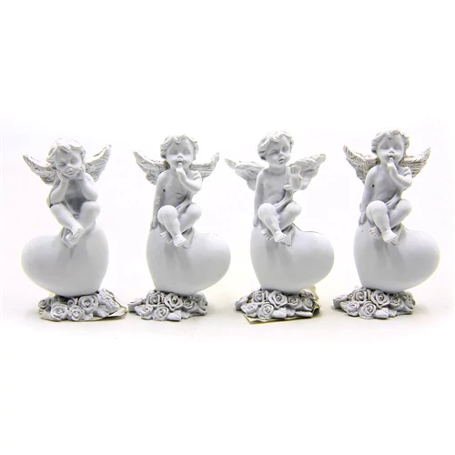 ANGYAL SZÍVEN ÜLŐ 4/480 9x4,5x3 cm 4 FÉLE