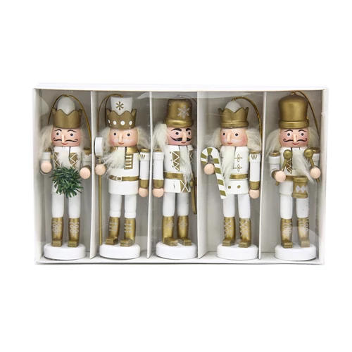 DIÓTÖRŐ 5 DB 1/40 13 cm FEHÉR-ARANY