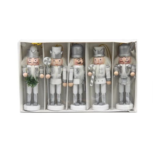DIÓTÖRŐ 5 DB 1/40 12,5 cm FEHÉR-EZÜST