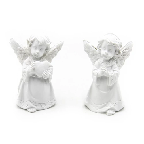 ANGYAL FEHÉR 8/576 6x4x3 cm 2 FÉLE