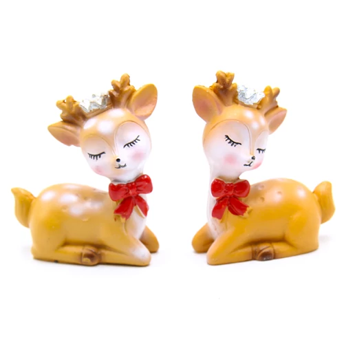 ŐZIKE FEKVŐ 4/480 2 FÉLE 6x3x7 CM PIROS