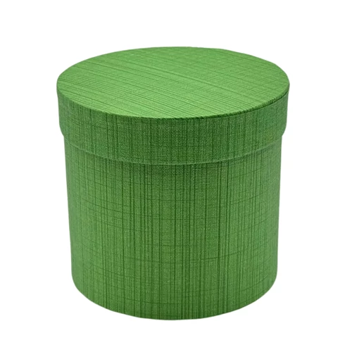 PAPÍRDOBOZ HENGER 4/96 12x11,7 cm ZÖLD