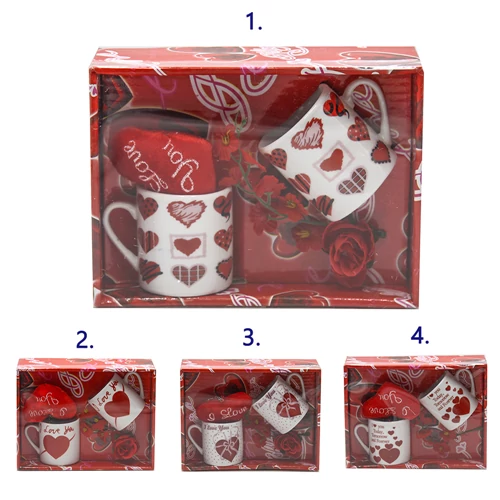 BÖGRE SZETT 2 DB-OS DÍSZDOBOZBAN 1/60 17,5X13X6 CM 4 FÉLE