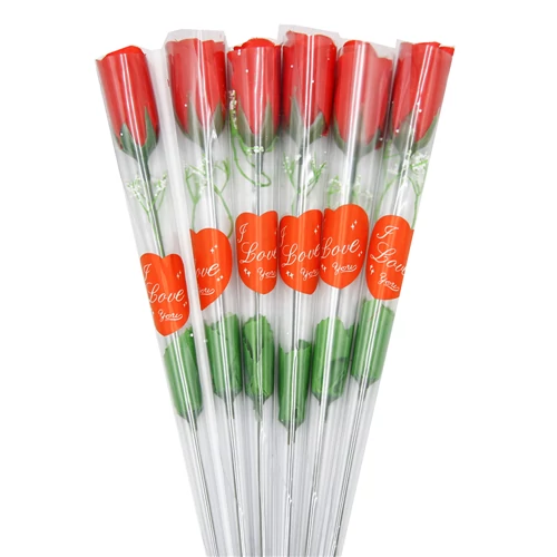 RÓZSASZÁL CSOMAGBAN 24 DB 1/96 34 cm
