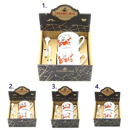 BÖGRE SZETT 2 DB-OS DÍSZDOBOZBAN 1/60 16,5X15X8 4 FÉLE